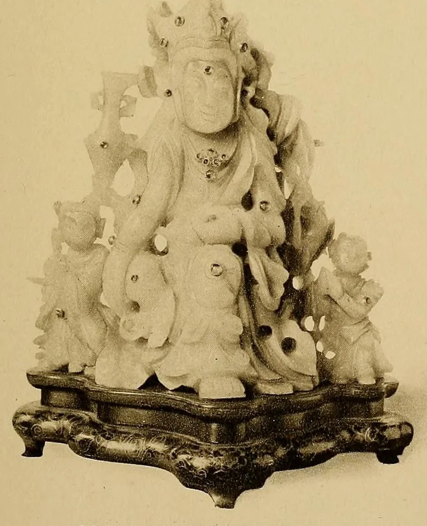 An illustration from A Selection of Chinese carvings : on view at Spink & Son's Galleries ... London, 1900, leaf 31