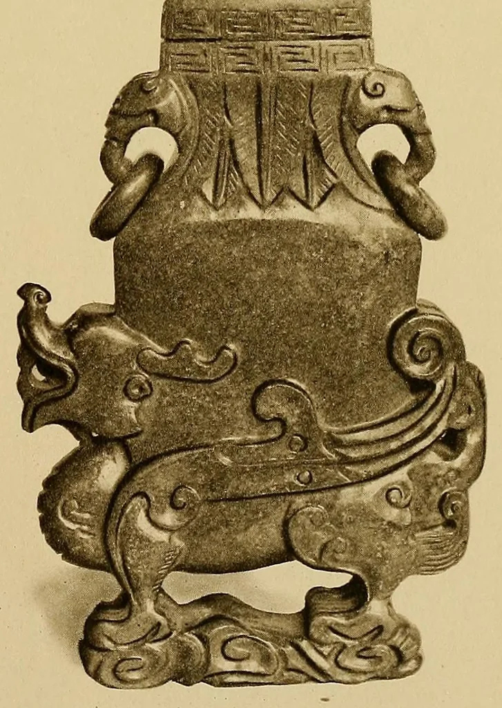 An illustration from A Selection of Chinese carvings : on view at Spink & Son's Galleries ... London, 1900, leaf 47