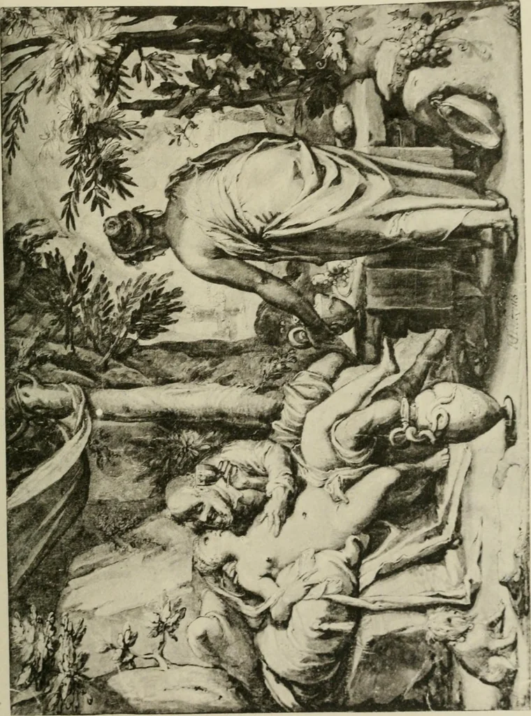An illustration from A selection of drawings by old masters in the Museum collections, 1921, leaf 104