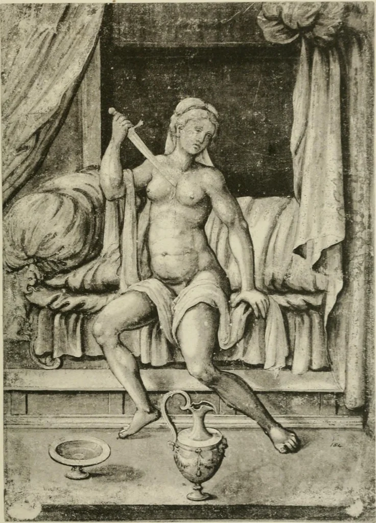 An illustration from A selection of drawings by old masters in the Museum collections, 1921, leaf 130