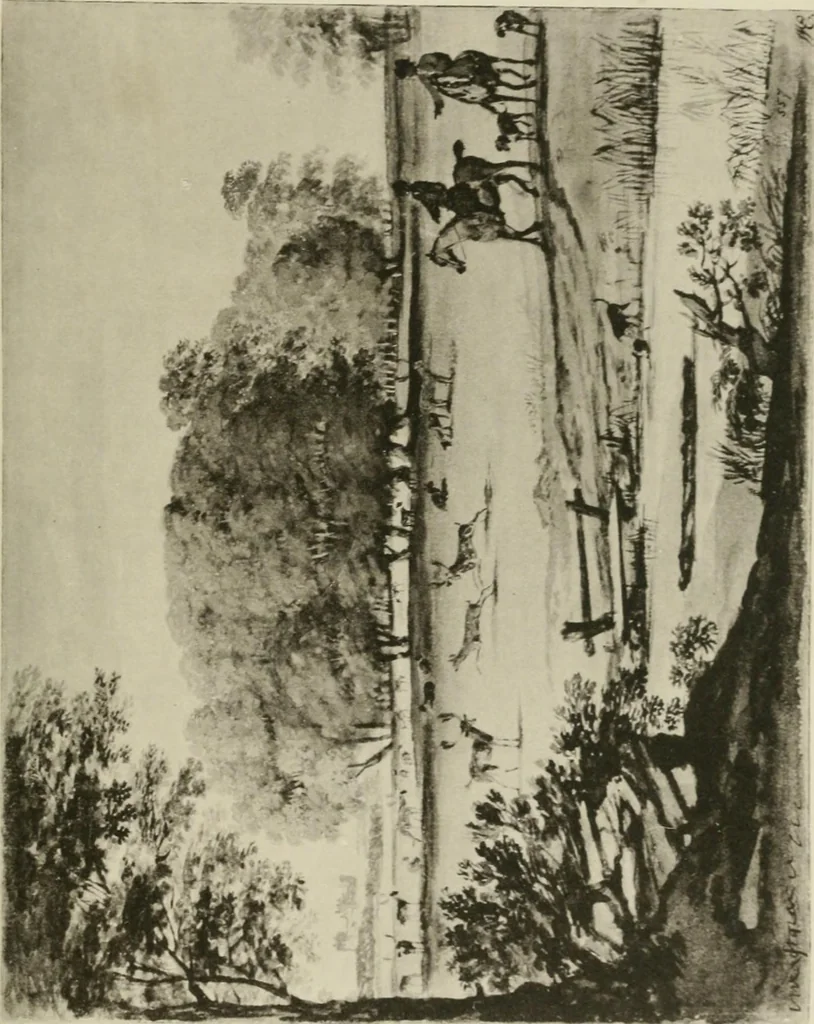 An illustration from A selection of drawings by old masters in the Museum collections, 1921, leaf 132