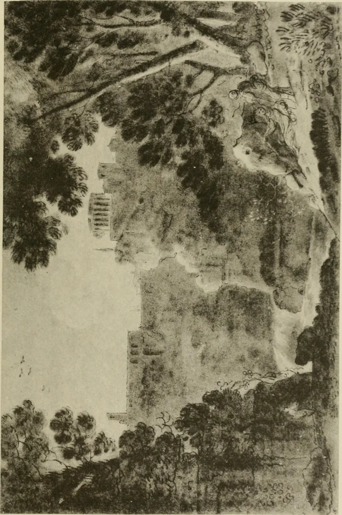 An illustration from A selection of drawings by old masters in the Museum collections, 1921, leaf 134