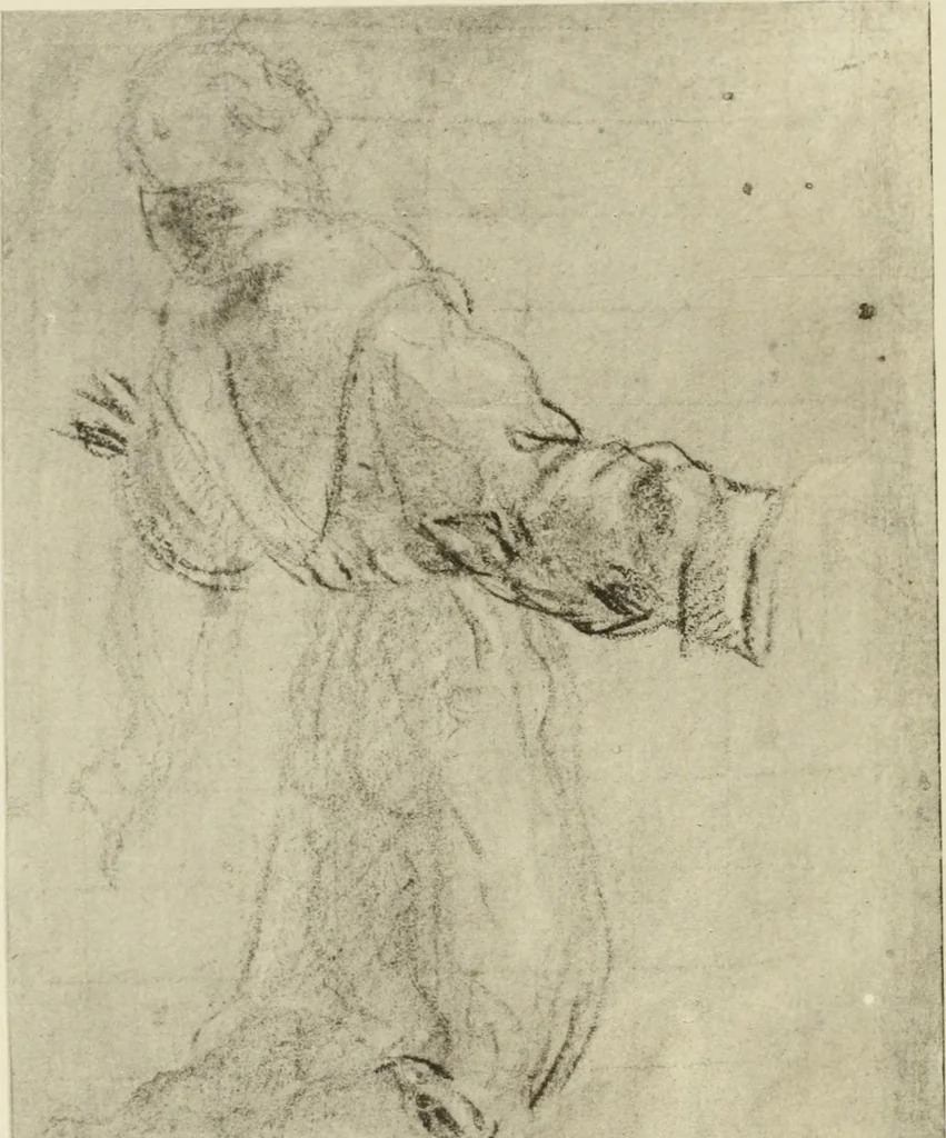 An illustration from A selection of drawings by old masters in the Museum collections, 1921, leaf 5
