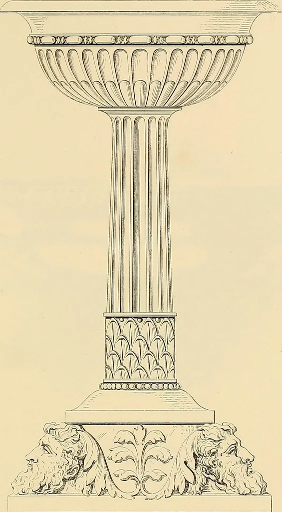 An illustration from Selection of vases, statues, busts, &c., from terra-cottas. / by J. M. Blashfield., 1857, leaf 108