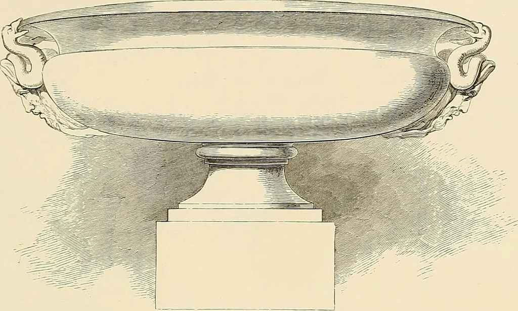 An illustration from Selection of vases, statues, busts, &c., from terra-cottas. / by J. M. Blashfield., 1857, leaf 114