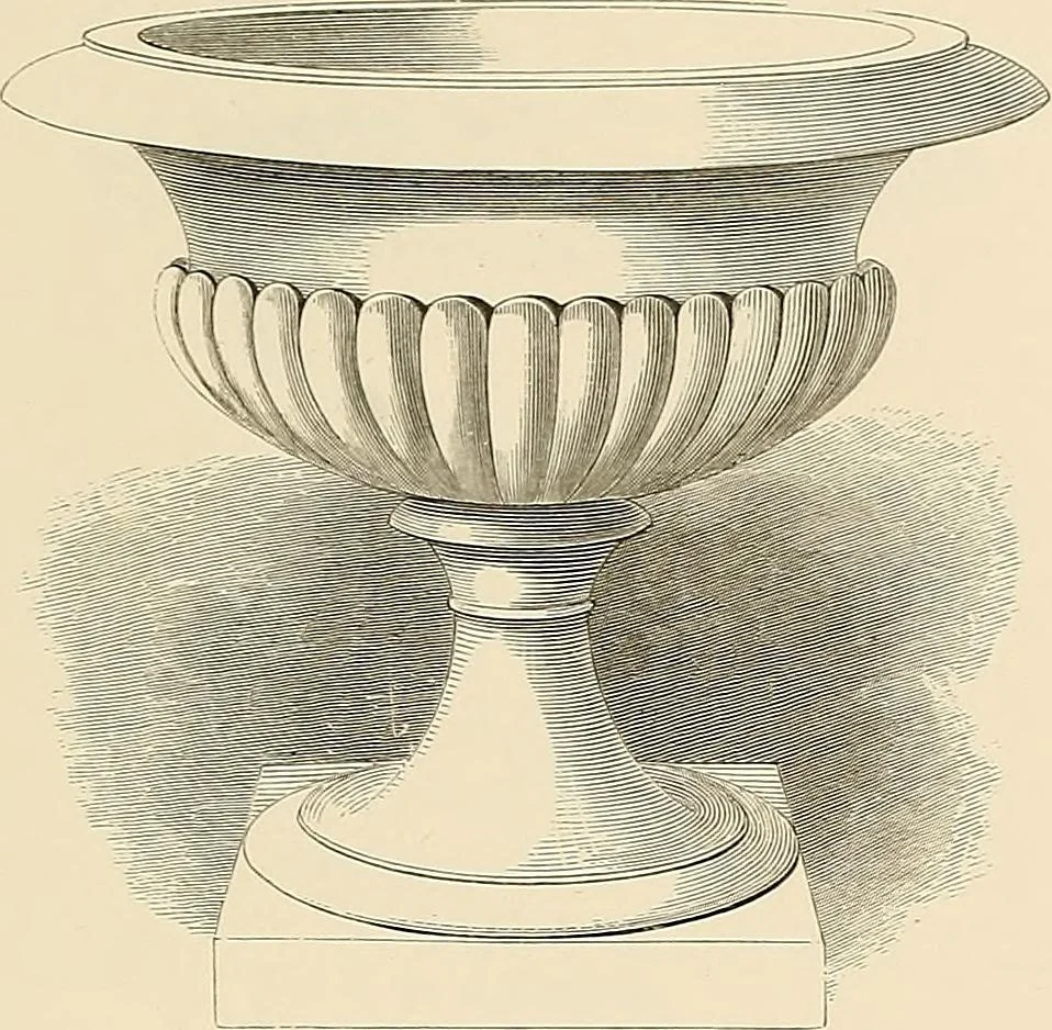 An illustration from Selection of vases, statues, busts, &c., from terra-cottas. / by J. M. Blashfield., 1857, leaf 120