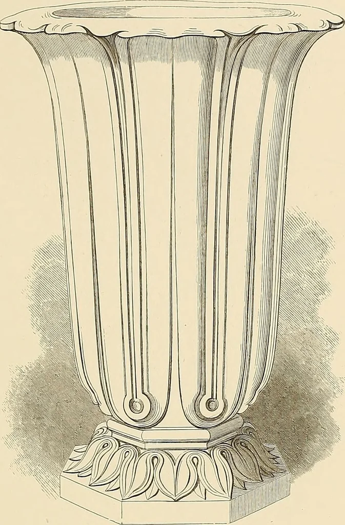 An illustration from Selection of vases, statues, busts, &c., from terra-cottas. / by J. M. Blashfield., 1857, leaf 126