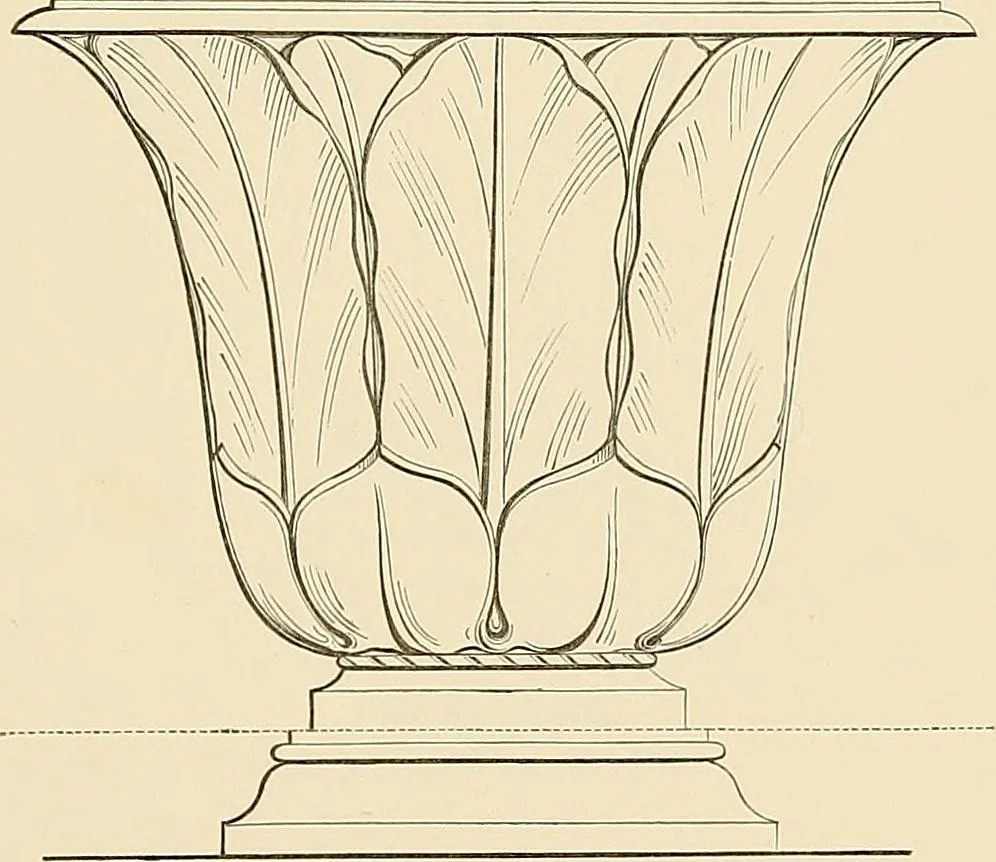 An illustration from Selection of vases, statues, busts, &c., from terra-cottas. / by J. M. Blashfield., 1857, leaf 138