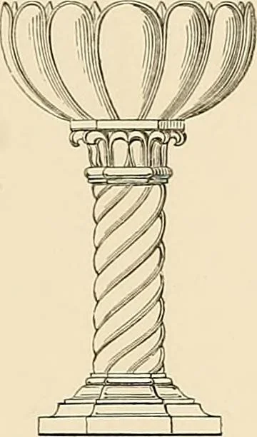 An illustration from Selection of vases, statues, busts, &c., from terra-cottas. / by J. M. Blashfield., 1857, leaf 142
