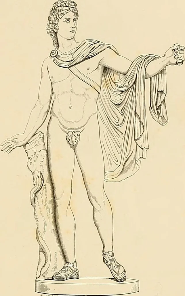 An illustration from Selection of vases, statues, busts, &c., from terra-cottas. / by J. M. Blashfield., 1857, leaf 162