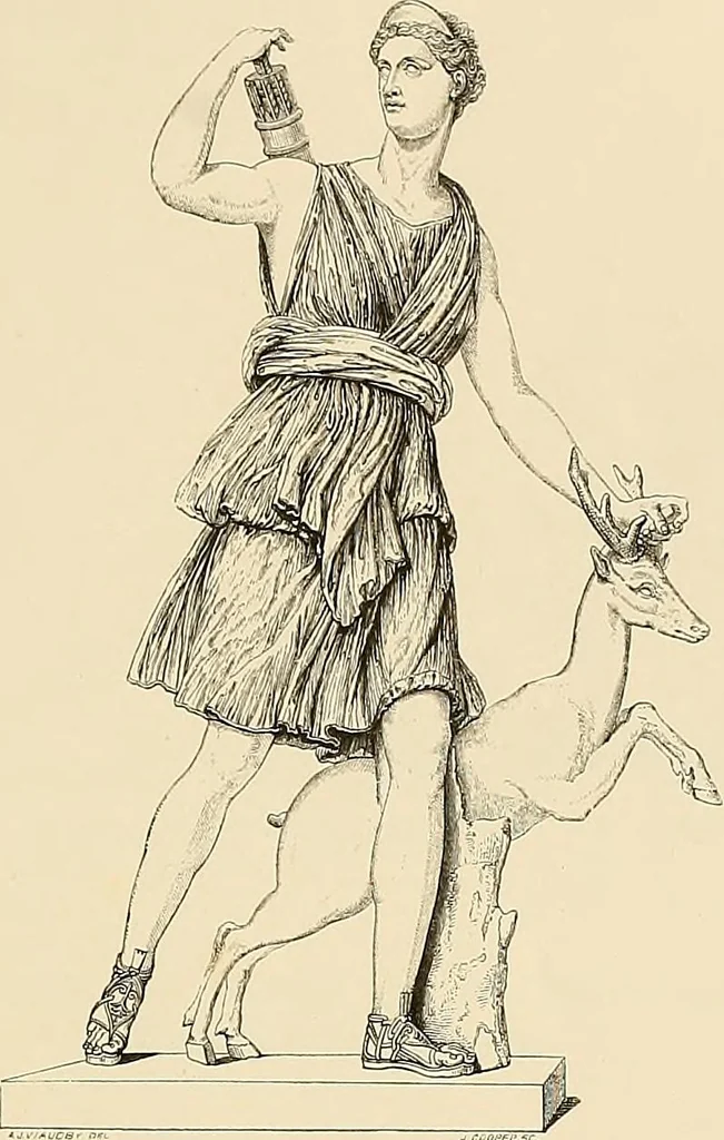 An illustration from Selection of vases, statues, busts, &c., from terra-cottas. / by J. M. Blashfield., 1857, leaf 164
