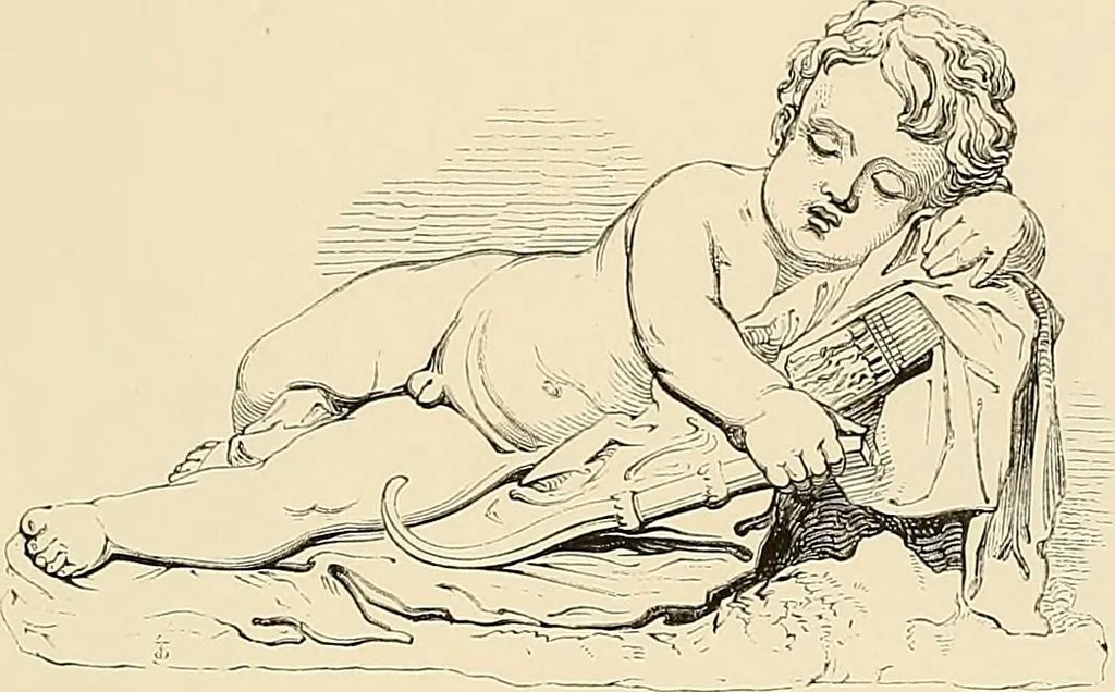 An illustration from Selection of vases, statues, busts, &c., from terra-cottas. / by J. M. Blashfield., 1857, leaf 166