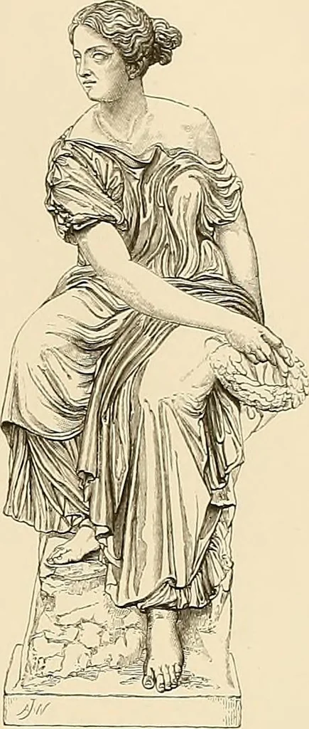 An illustration from Selection of vases, statues, busts, &c., from terra-cottas. / by J. M. Blashfield., 1857, leaf 168