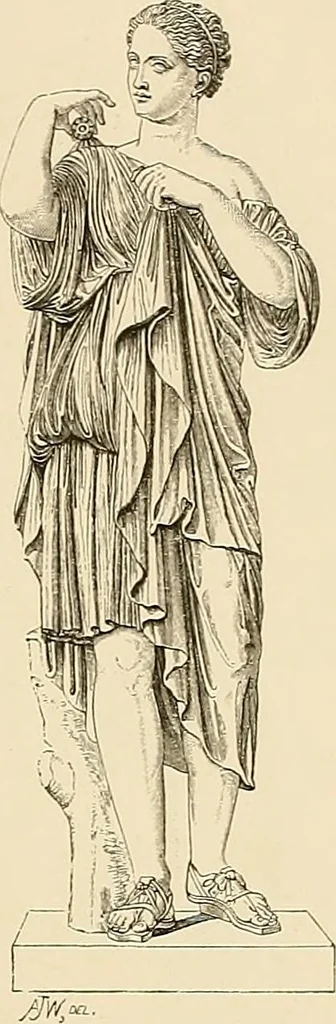 An illustration from Selection of vases, statues, busts, &c., from terra-cottas. / by J. M. Blashfield., 1857, leaf 170