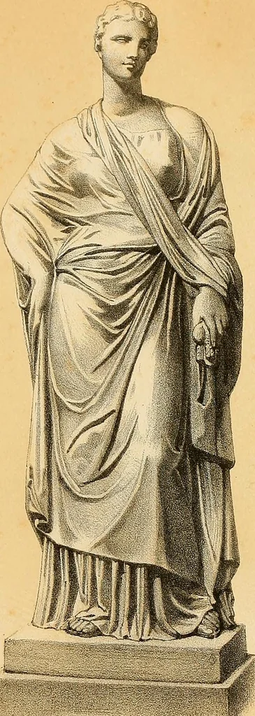 An illustration from Selection of vases, statues, busts, &c., from terra-cottas. / by J. M. Blashfield., 1857, leaf 174