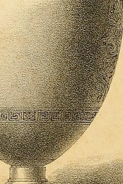 An illustration from Selection of vases, statues, busts, &c., from terra-cottas. / by J. M. Blashfield., 1857, leaf 20