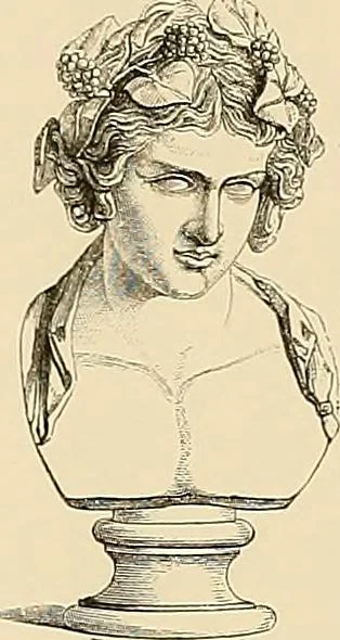 An illustration from Selection of vases, statues, busts, &c., from terra-cottas. / by J. M. Blashfield., 1857, leaf 206