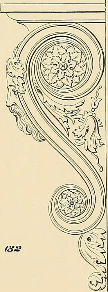 An illustration from Selection of vases, statues, busts, &c., from terra-cottas. / by J. M. Blashfield., 1857, leaf 214