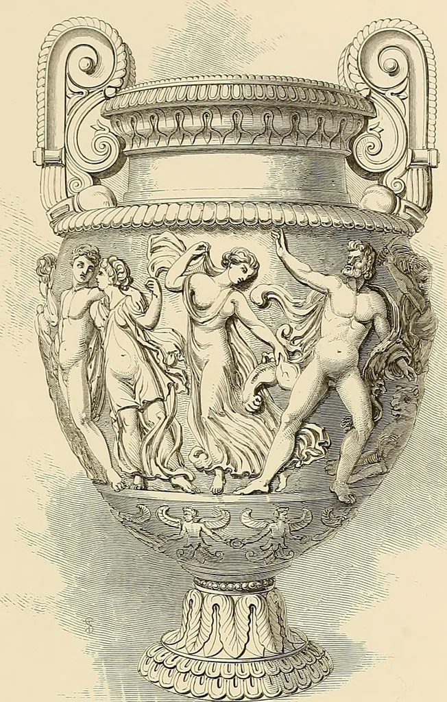 An illustration from Selection of vases, statues, busts, &c., from terra-cottas. / by J. M. Blashfield., 1857, leaf 38