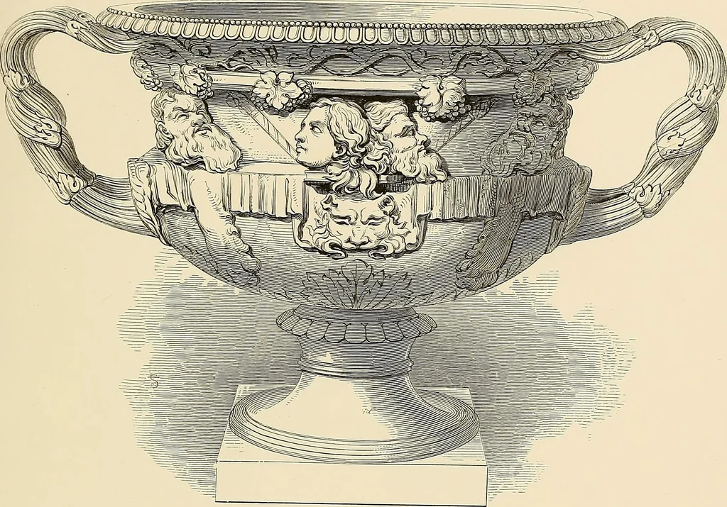 An illustration from Selection of vases, statues, busts, &c., from terra-cottas. / by J. M. Blashfield., 1857, leaf 50