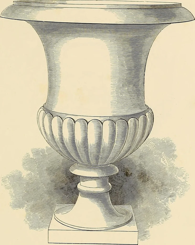 An illustration from Selection of vases, statues, busts, &c., from terra-cottas. / by J. M. Blashfield., 1857, leaf 52