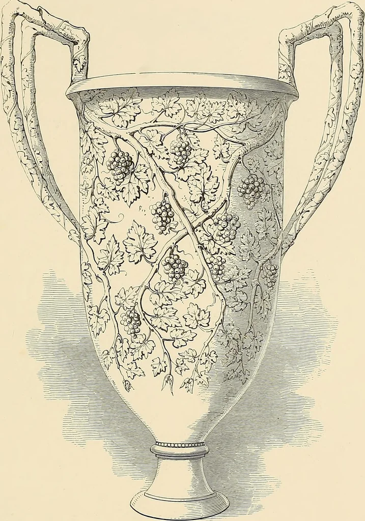 An illustration from Selection of vases, statues, busts, &c., from terra-cottas. / by J. M. Blashfield., 1857, leaf 74