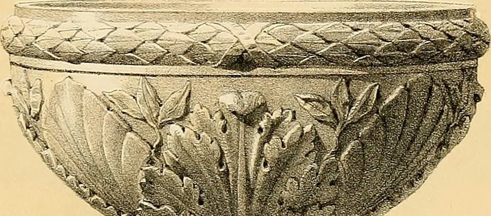 An illustration from Selection of vases, statues, busts, &c., from terra-cottas. / by J. M. Blashfield., 1857, leaf 94