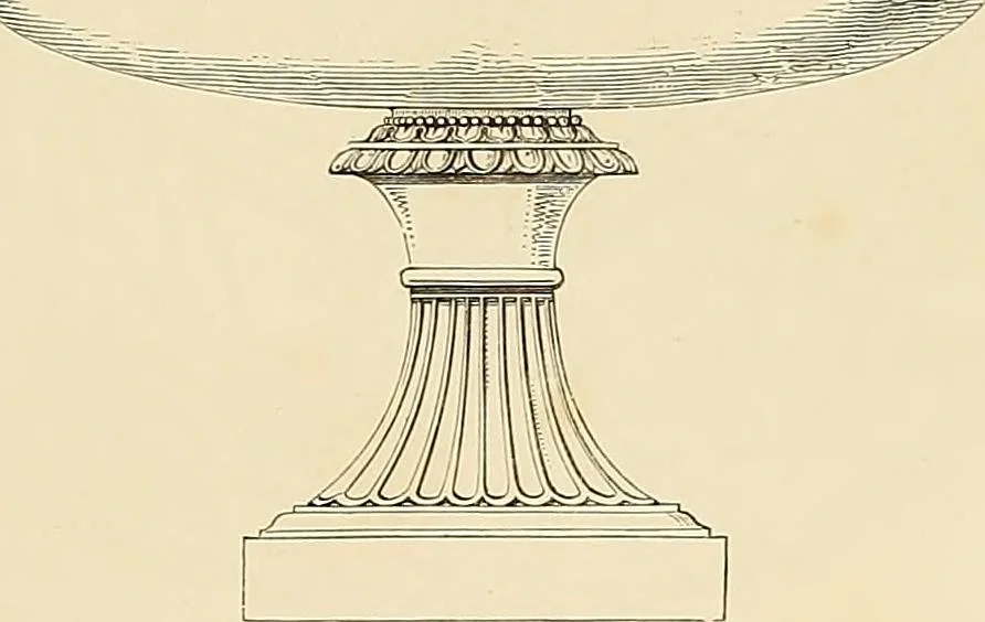 An illustration from Selection of vases, statues, busts, &c., from terra-cottas. / by J. M. Blashfield., 1857, leaf 98