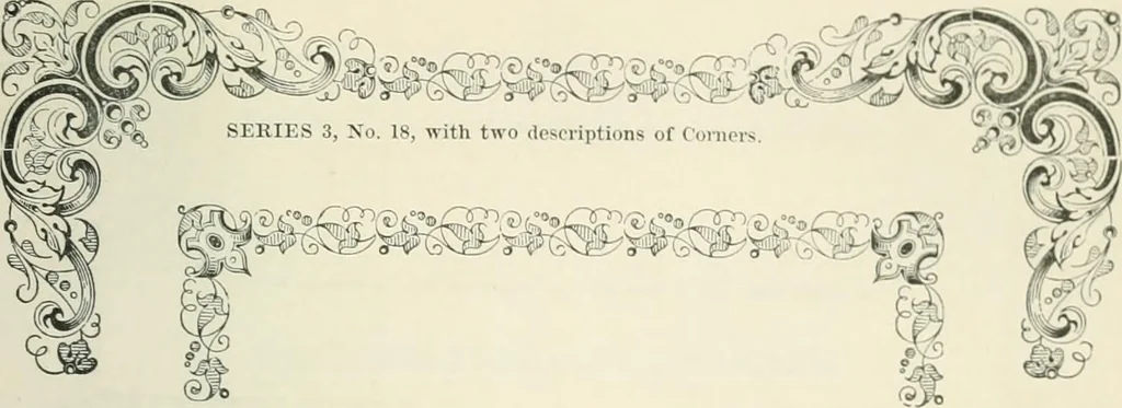 An illustration from Selections from the specimen book of the Fann Street Foundry, 1874, leaf 268