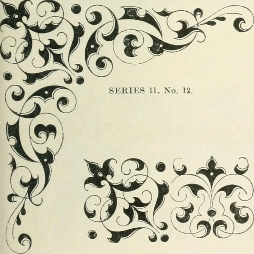 An illustration from Selections from the specimen book of the Fann Street Foundry, 1874, leaf 270