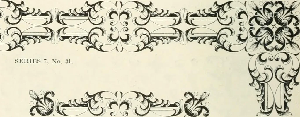 An illustration from Selections from the specimen book of the Fann Street Foundry, 1874, leaf 271