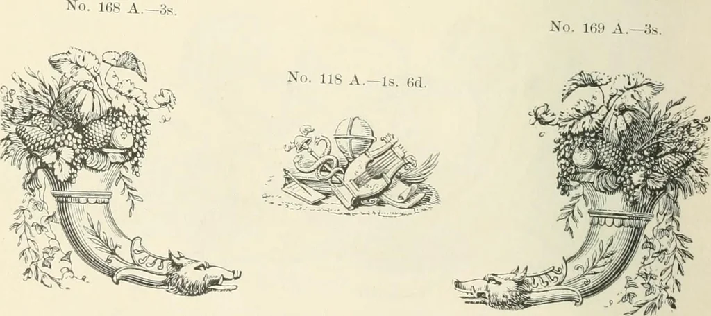 An illustration from Selections from the specimen book of the Fann Street Foundry, 1874, leaf 285