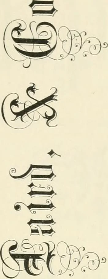 An illustration from Selections from the specimen book of the Fann Street Foundry, 1874, leaf 86