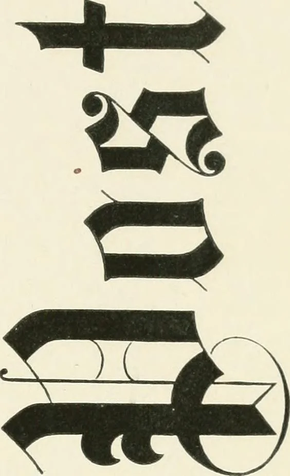 An illustration from Selections from the specimen book of the Fann Street Foundry, 1874, leaf 90