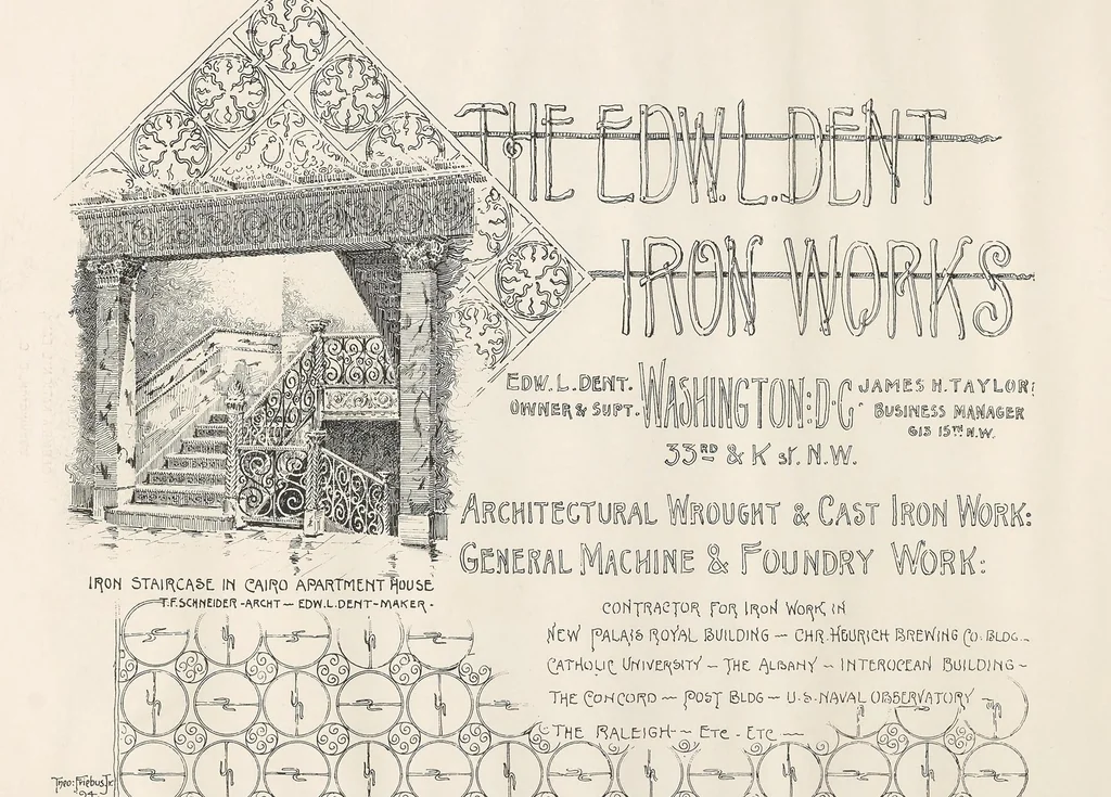 An illustration from Selections from work of T.F. Schneider, architect, 1894, leaf 24