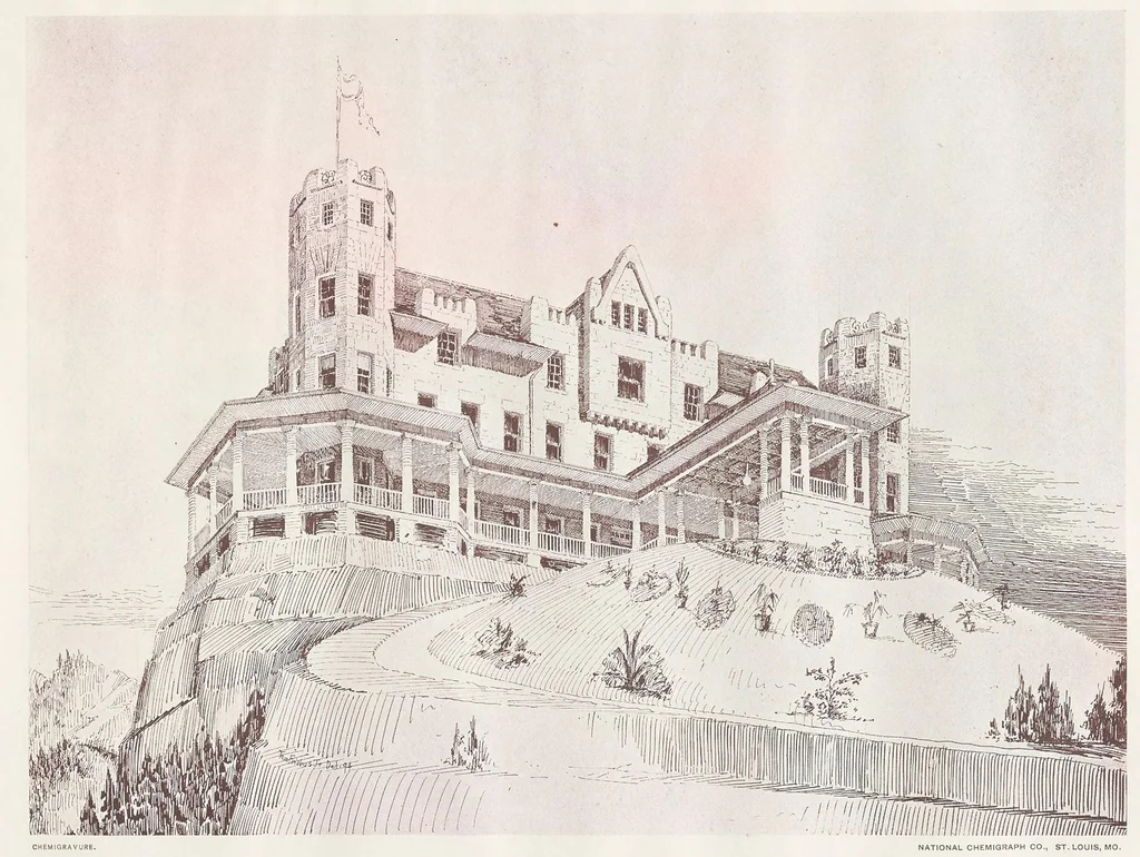 An illustration from Selections from work of T.F. Schneider, architect, 1894, leaf 63