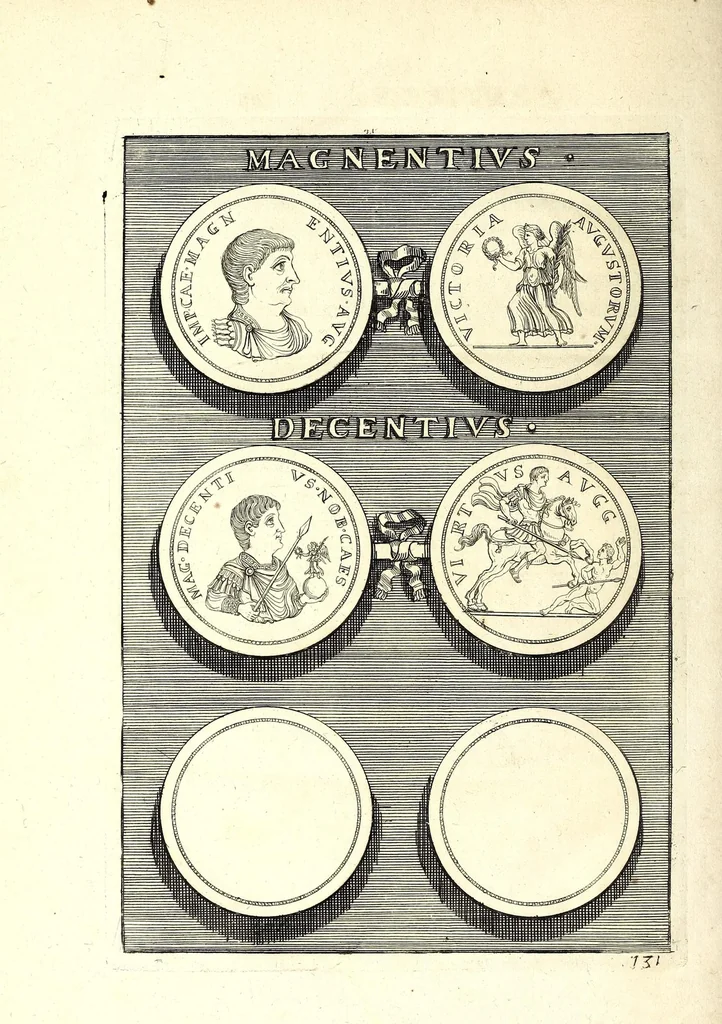 An illustration from Selectiora numismata in aere maximi moduli e museo illustrissimi D.D. Francisci de Camps ..., 1694, leaf 264