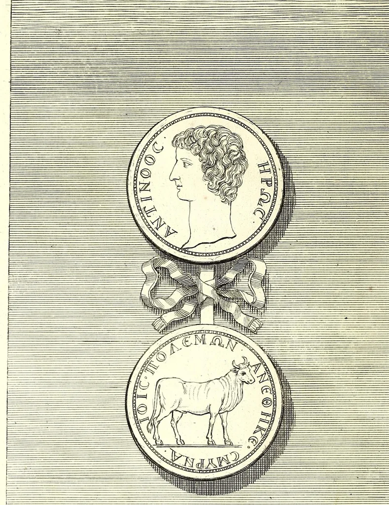 An illustration from Selectiora numismata in aere maximi moduli e museo illustrissimi D.D. Francisci de Camps ..., 1694, leaf 54