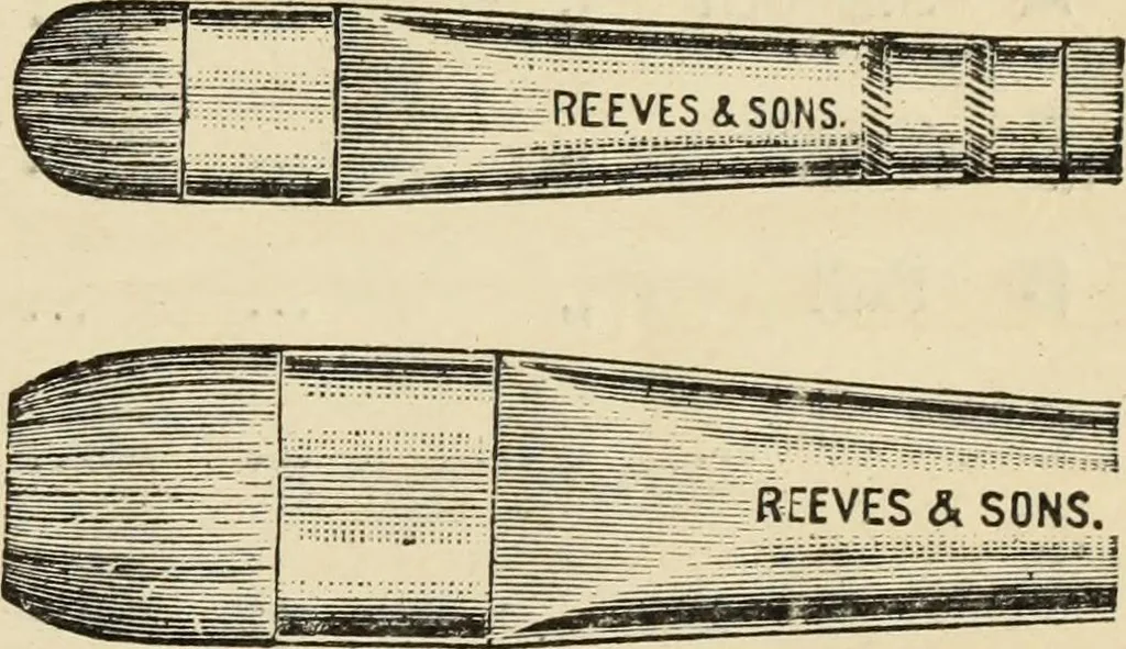 An illustration from Select list from the manufactures of Reeves & Sons Ltd. : for colonial dealers in hardware, builders' supplies, oil and colour stores, 1900, leaf 16