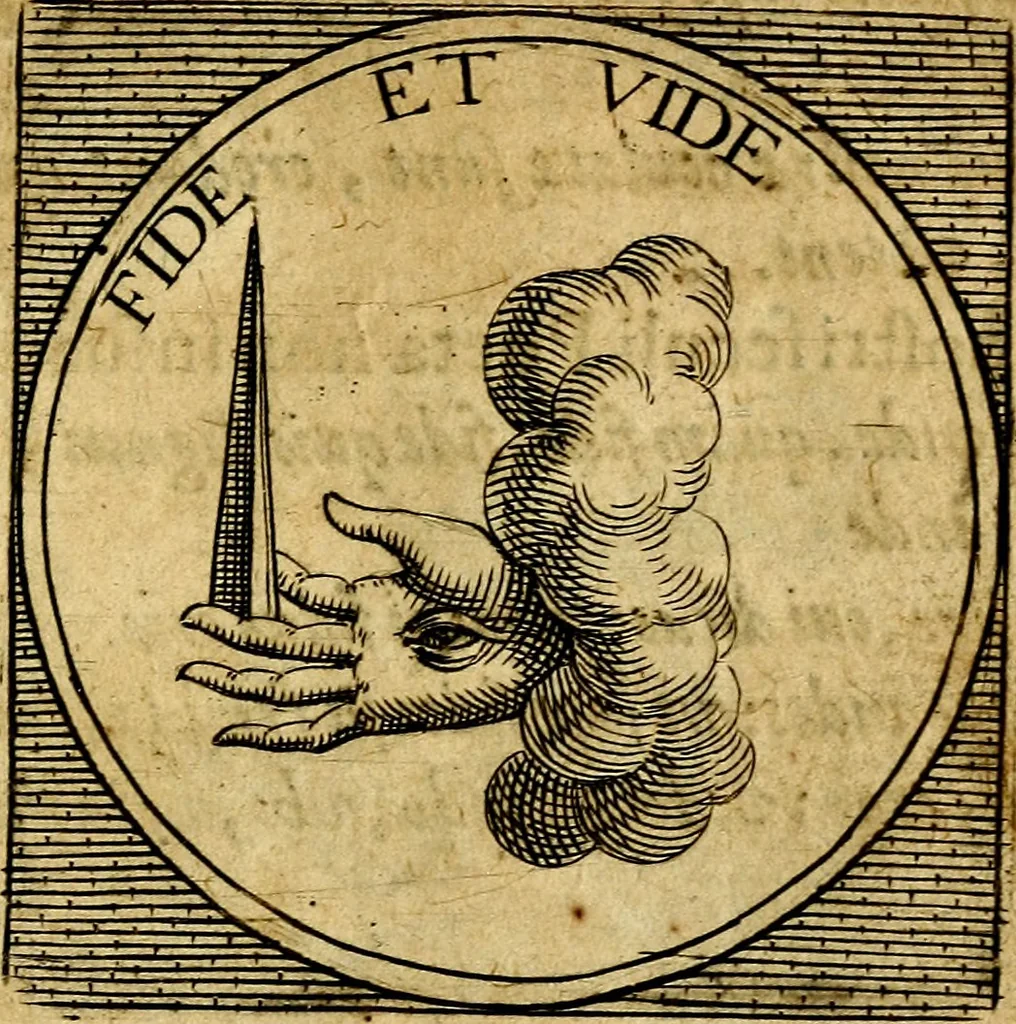 An illustration from Selectorum symbolorvm heroicorvm centvria gemina, 1619, leaf 110