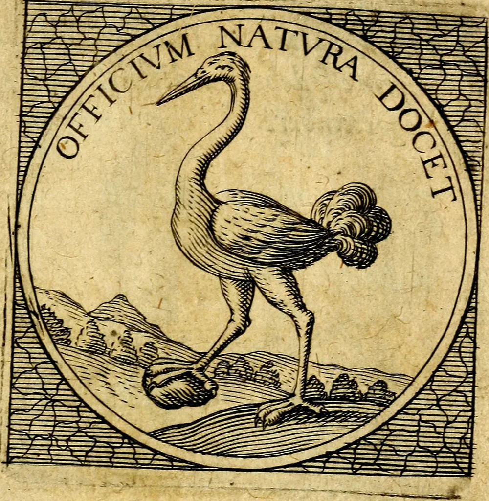 An illustration from Selectorum symbolorvm heroicorvm centvria gemina, 1619, leaf 112