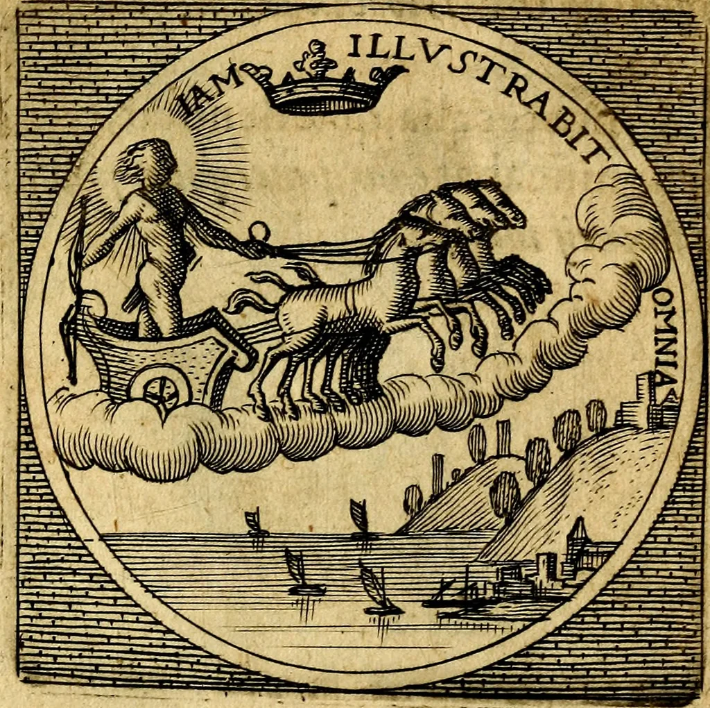 An illustration from Selectorum symbolorvm heroicorvm centvria gemina, 1619, leaf 142