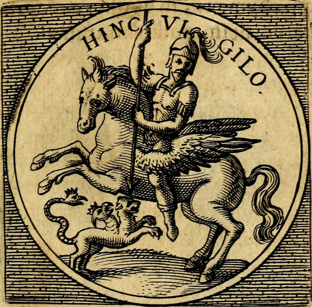 An illustration from Selectorum symbolorvm heroicorvm centvria gemina, 1619, leaf 150