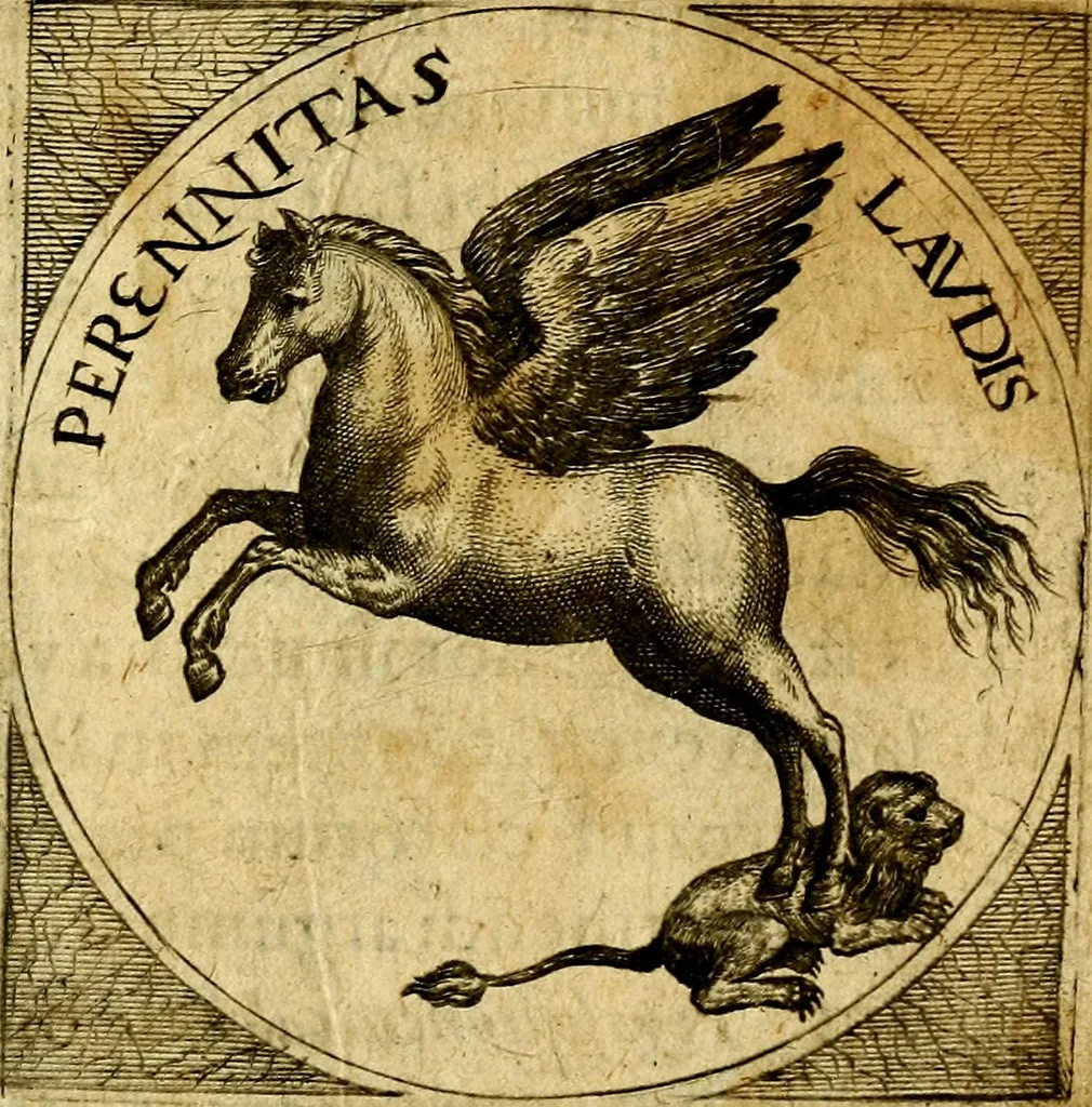 An illustration from Selectorum symbolorvm heroicorvm centvria gemina, 1619, leaf 158