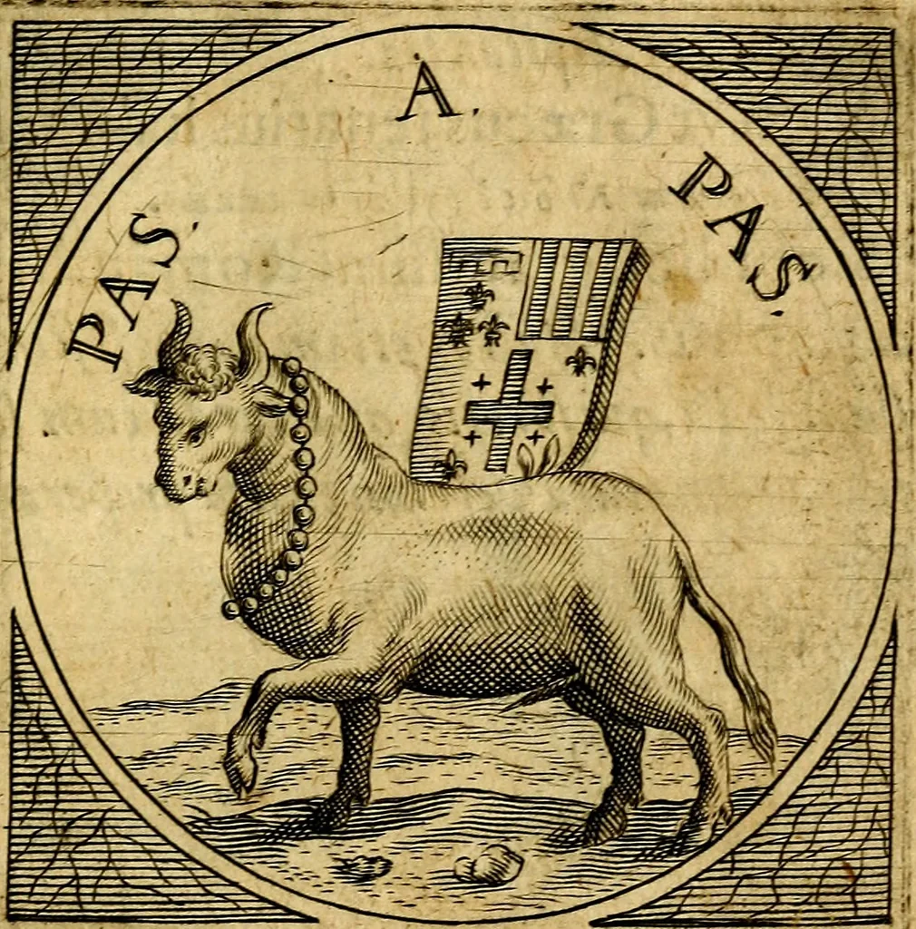 An illustration from Selectorum symbolorvm heroicorvm centvria gemina, 1619, leaf 174