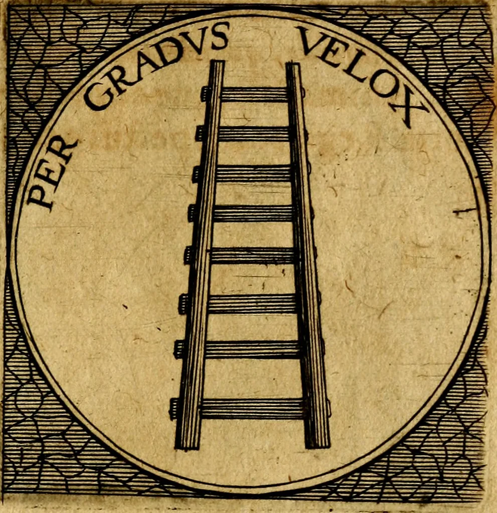 An illustration from Selectorum symbolorvm heroicorvm centvria gemina, 1619, leaf 188
