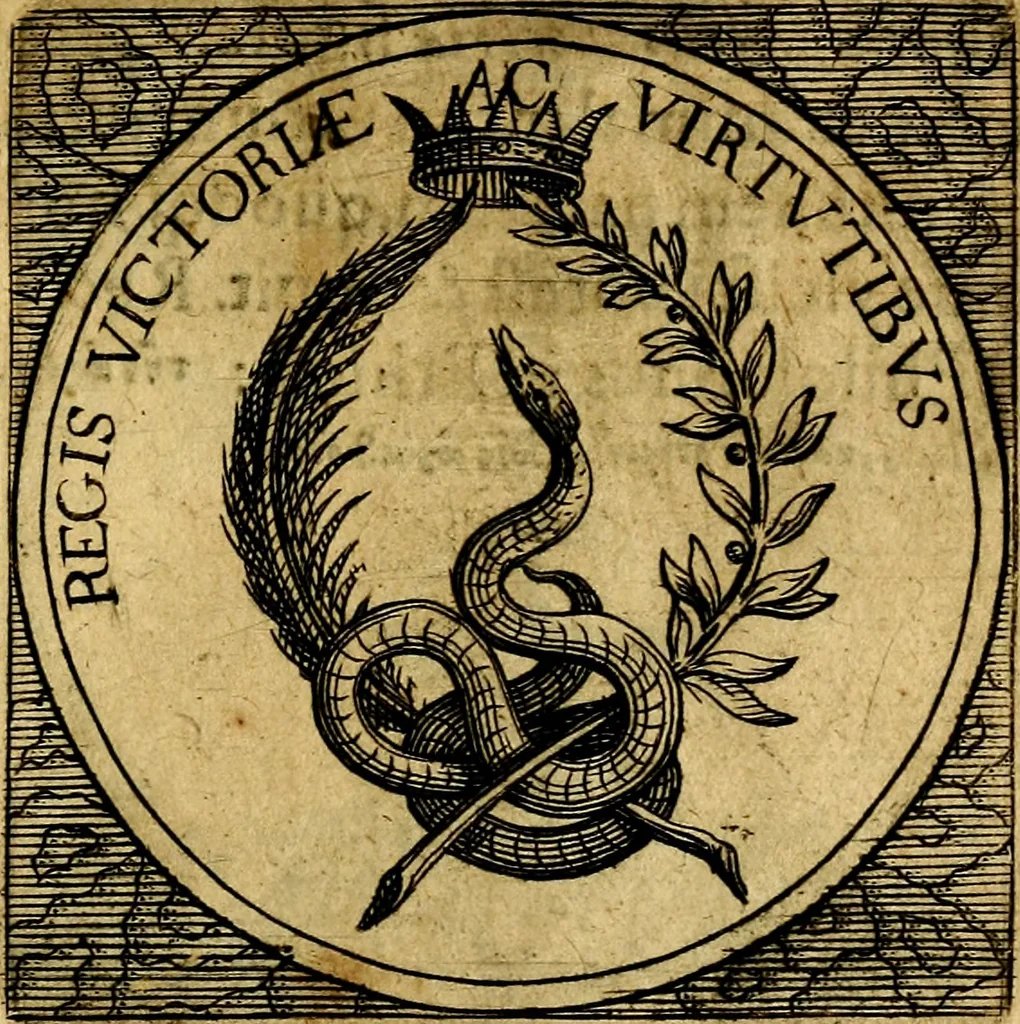 An illustration from Selectorum symbolorvm heroicorvm centvria gemina, 1619, leaf 198