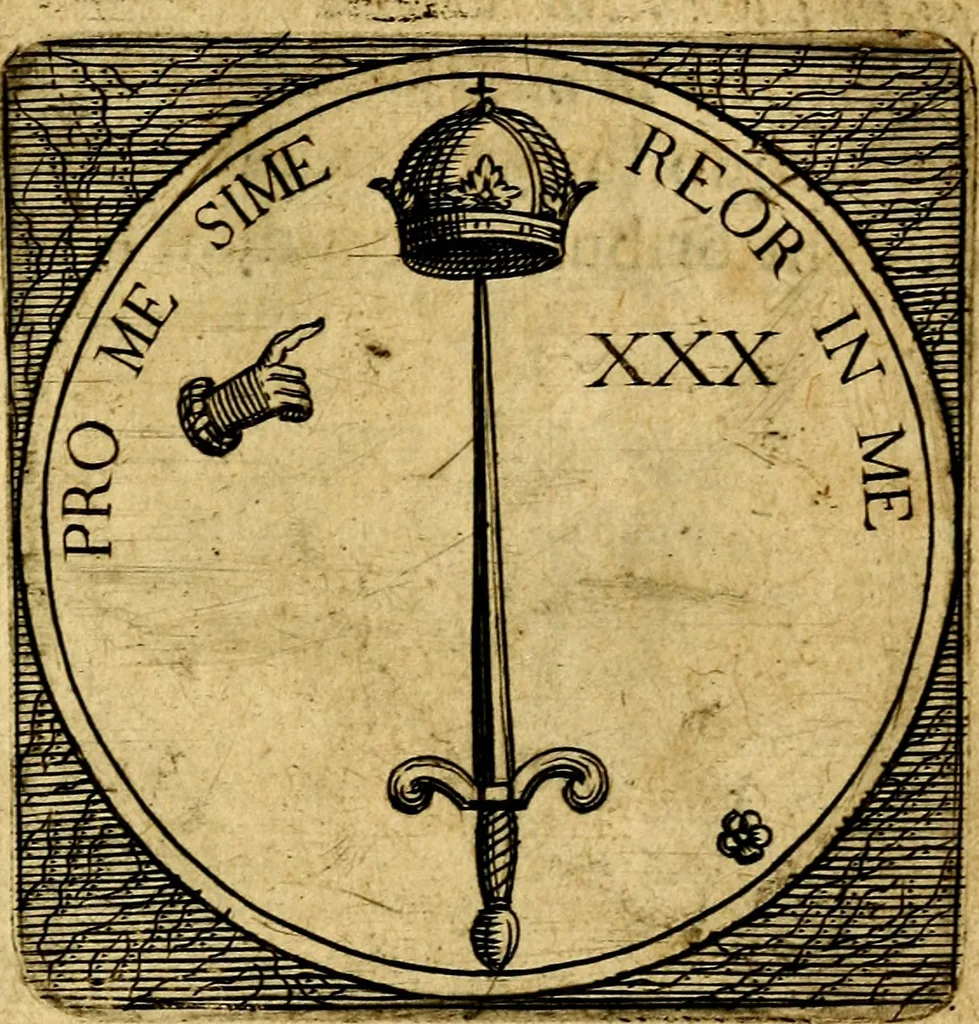 An illustration from Selectorum symbolorvm heroicorvm centvria gemina, 1619, leaf 210