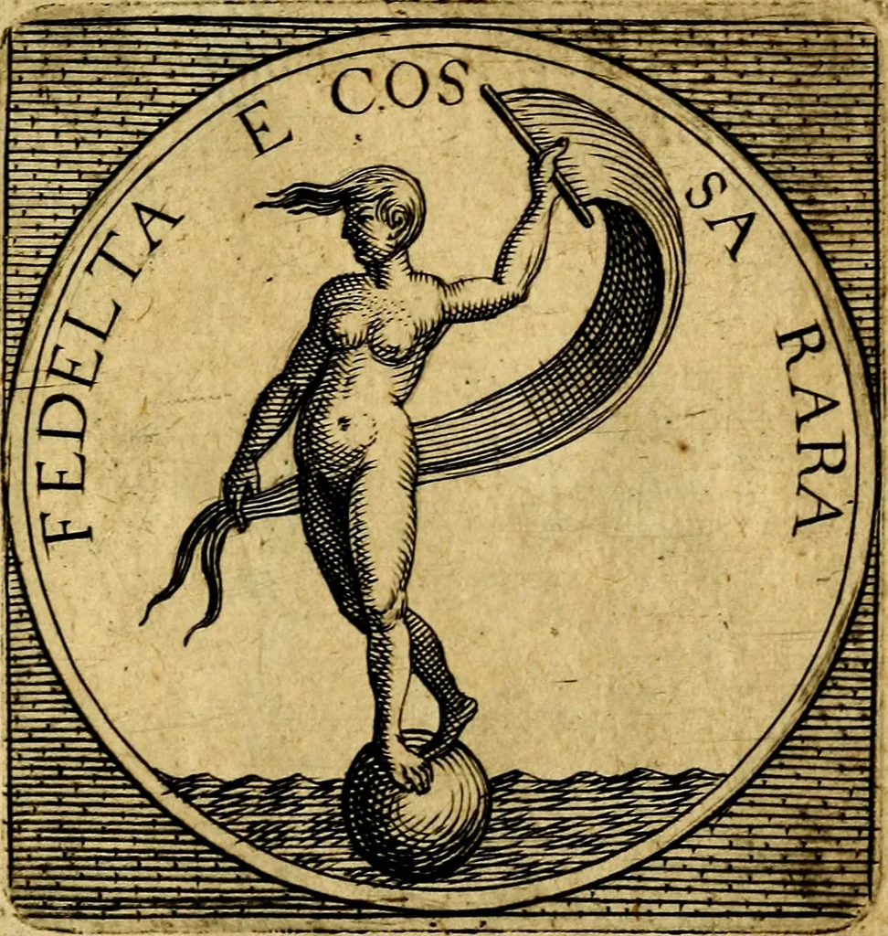 An illustration from Selectorum symbolorvm heroicorvm centvria gemina, 1619, leaf 222