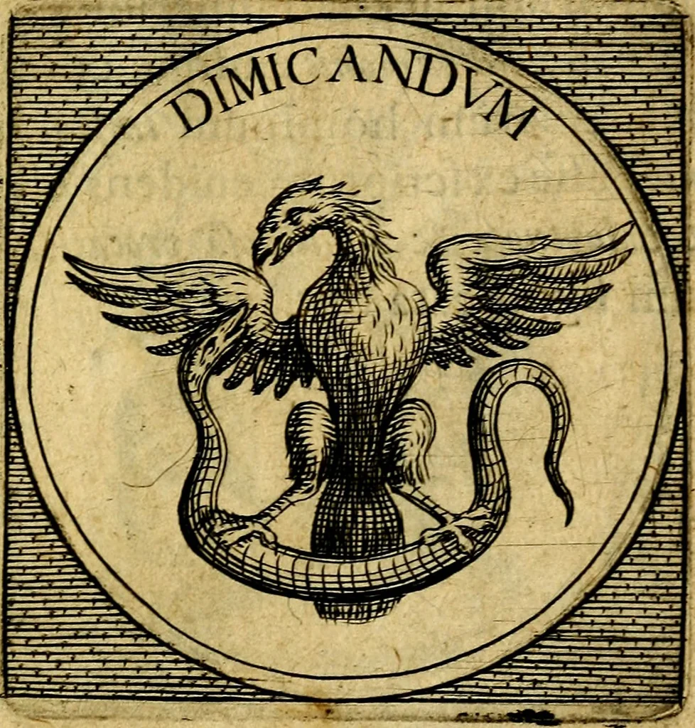 An illustration from Selectorum symbolorvm heroicorvm centvria gemina, 1619, leaf 224